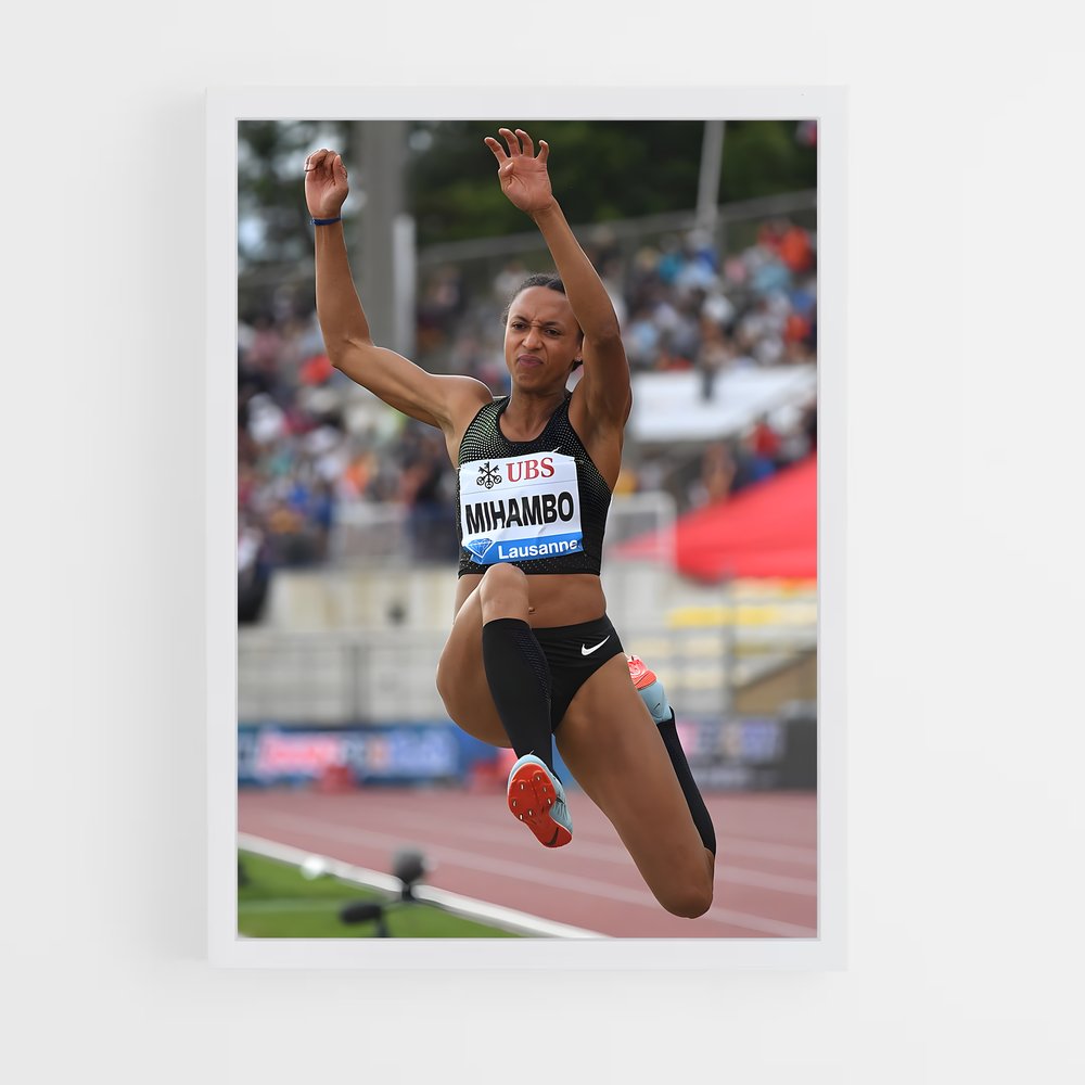 Poster Saut de la Vie – affiche Athlétisme (vue 3)